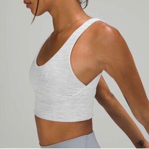 LULULEMON Align Reversible Bra White/Wee Are From Space Nimbus Battleship